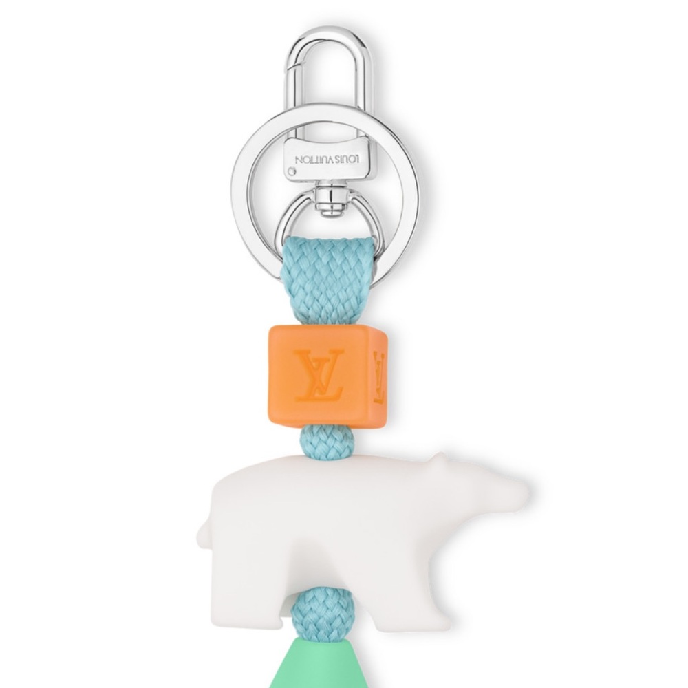 Louis Vuitton Play Polar Bear Key Holder Bag Charm - Picture 3 of 16